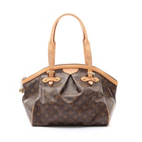 LOUIS VUITTON LV 路易威登 Tivoli GM 肩背包 棕色 原花帆布 M40144