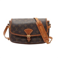 LOUIS VUITTON LV 路易威登 Sologne 肩背包 棕色 原花帆布 M42250