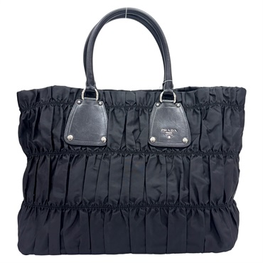 黑色 尼龍 Tessuto Gaufre 兩用包 【PRADA 普拉達】 BN1232