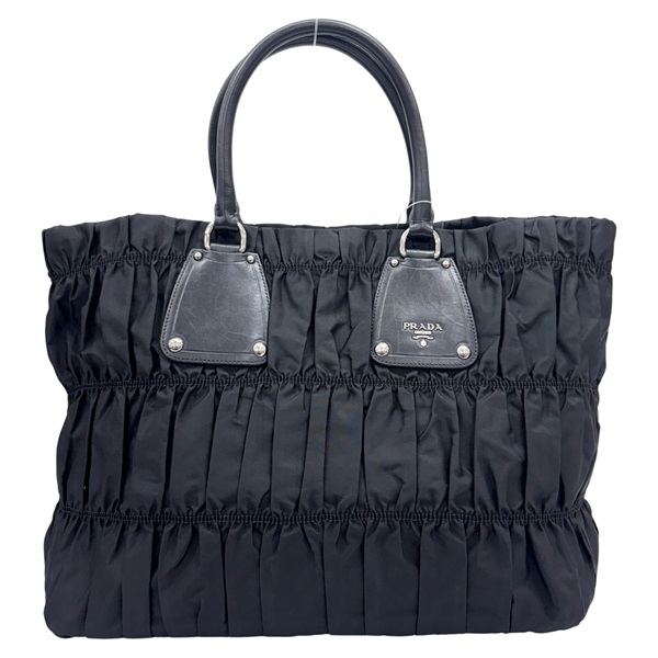 黑色 尼龍 Tessuto Gaufre 兩用包 【PRADA 普拉達】 BN1232
