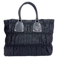 黑色 尼龍 Tessuto Gaufre 兩用包 【PRADA 普拉達】 BN1232