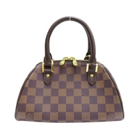棕色 棋盤格帆布 Rivera Mini 手提包【LOUIS VUITTON LV 路易威登】 N41436
