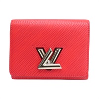 紅色 Epi牛皮 Portefeuille Twist 三折短夾M64413【LOUIS VUITTON LV 路易威登】 M64413