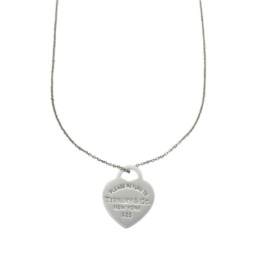 925純銀 Return To Tiffany Heart Tag 項鍊【Tiffany & Co 蒂芬妮】