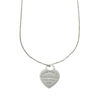 925純銀 Return To Tiffany Heart Tag 項鍊【Tiffany & Co 蒂芬妮】