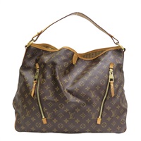 棕色 原花 帆布 Delightful GM 肩背包【LOUIS VUITTON LV 路易威登】 M40354