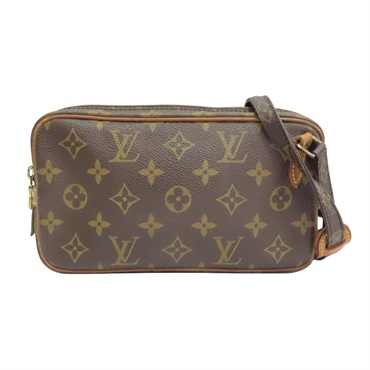 棕色 原花帆布 Marly Bandouliere 肩背包 M51828【LOUIS VUITTON LV 路易威登】 M51828