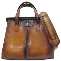 棕色 牛皮 Luti 25 兩用包【Berluti】 306912