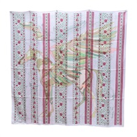 紫色 絲綢  Le Pegase Shawl 方巾 140x140【HERMES 愛馬仕】