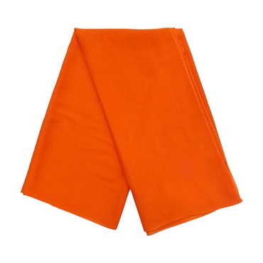 橘色 羊絨 圍巾【HERMES 愛馬仕】