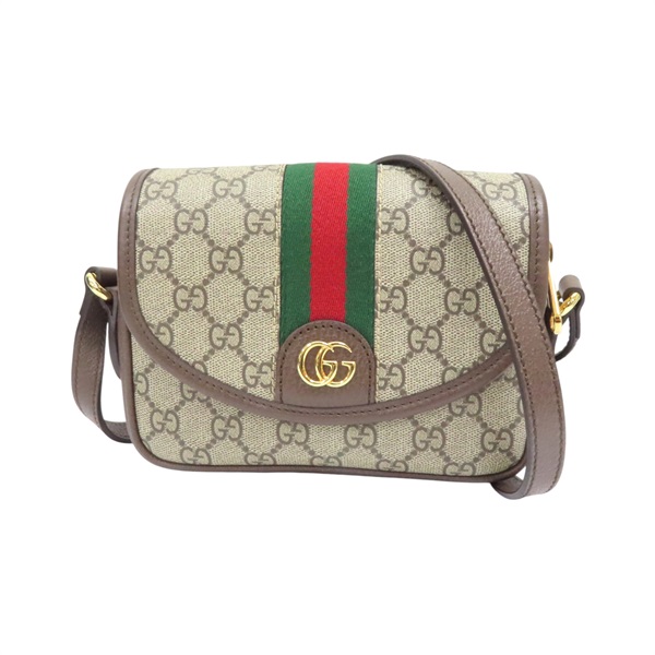 烏木色 GG Supreme帆布 Ophidia 肩背包【GUCCI 古馳】 772239