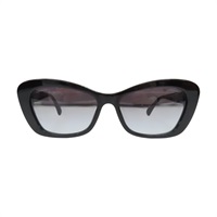 黑色鏡片 珍珠 Cat-eye 墨鏡 太陽眼鏡【CHANEL 香奈兒】 A71491