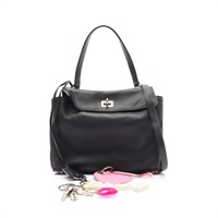 黑色 牛皮 Rodeo Small 兩用包【BALENCIAGA 巴黎世家】 789779