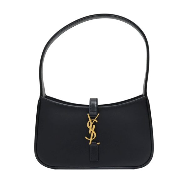 黑色 牛皮 LE 5 A7 MINI 手提包【SAINT LAURENT YSL 聖羅蘭 】 710318