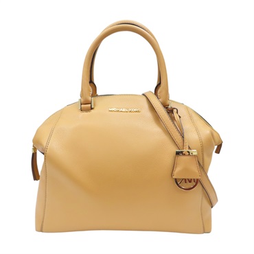 芥末黃色 牛皮 兩用包【MICHAEL KORS 麥可寇斯】