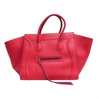 紅色 牛皮 Luggage Phantom 手提包【CELINE 賽琳】