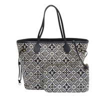 黑色 帆布 Since 1854 Neverfull MM 托特包 限量版【LOUIS VUITTON LV 路易威登】 M57230