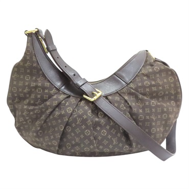 棕色 原花帆布 Rhapsody MM 肩背包【LOUIS VUITTON LV 路易威登】 M40403