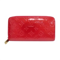 紅色 漆皮 Zippy 拉鍊長夾【LOUIS VUITTON LV 路易威登】 M91597