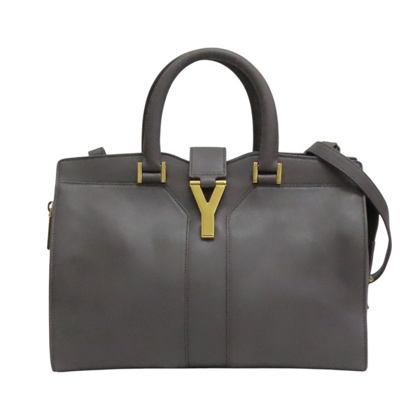 灰色 牛皮 Cabas Chyc 兩用包【SAINT LAURENT YSL 聖羅蘭】 311222