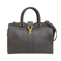 灰色 牛皮 Cabas Chyc 兩用包【SAINT LAURENT YSL 聖羅蘭】 311222