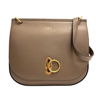 灰色 棕色 牛皮 Amberley 手提包 金和【 MULBERRY 英國桑樹 】