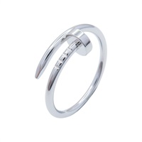 18K白金 Juste un Clou SM 戒指【Cartier 卡地亞】 B4226000