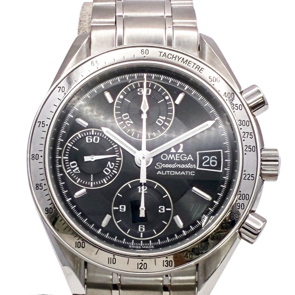 黑錶面 不鏽鋼鍊帶 SPEEDMASTER 超霸 腕錶【Omega歐米茄】 3513.50.00
