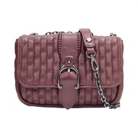 酒紅色 羊皮 AMAZONE 肩背包【Longchamp 瓏驤】 10022975