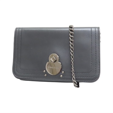 黑色 牛皮 Cavalcade WOC 肩背包【Longchamp 瓏驤】