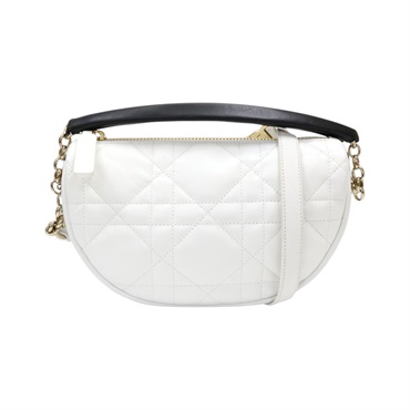 白色 羊皮 Vibe Hobo 兩用包【Dior 迪奧】 M7200ONOA