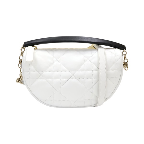 白色 羊皮 Vibe Hobo 兩用包【Dior 迪奧】 M7200ONOA