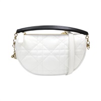白色 羊皮 Vibe Hobo 兩用包【Dior 迪奧】 M7200ONOA