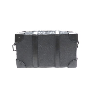 黑色 Taurillon Monogram 牛皮 Soft Trunk 錢包 肩背包【LOUIS VUITTON LV 路易威登】 M80224