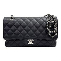 黑色 荔枝紋 牛皮 COCO 25 肩背包 染色 無卡【CHANEL 香奈兒】 A01112