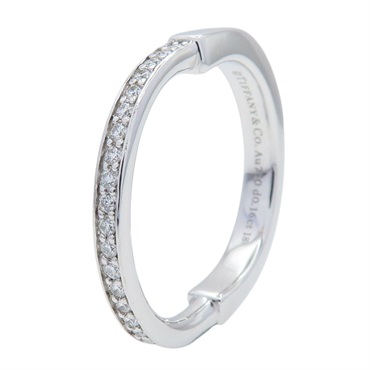 18白K金 Lock 戒指【Tiffany & Co 蒂芬妮】 72345657