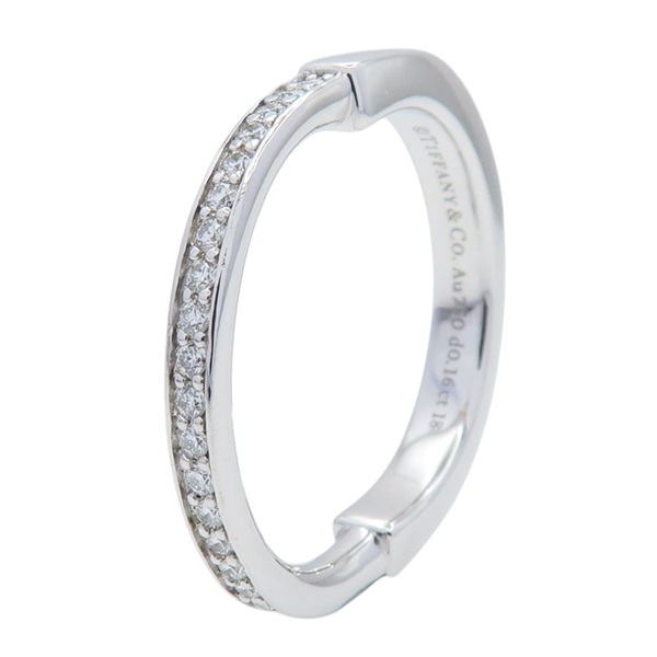 18白K金 Lock 戒指【Tiffany & Co 蒂芬妮】 72345657