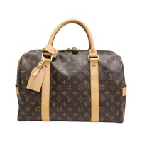 棕色 原花帆布 Carry All 40 手提包【LOUIS VUITTON LV 路易威登】 M40074
