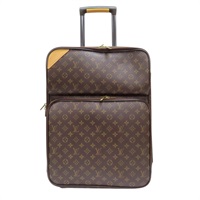 棕色 原花帆布 Pegase 55 行李箱 有刻字【LOUIS VUITTON LV 路易威登】 M23297
