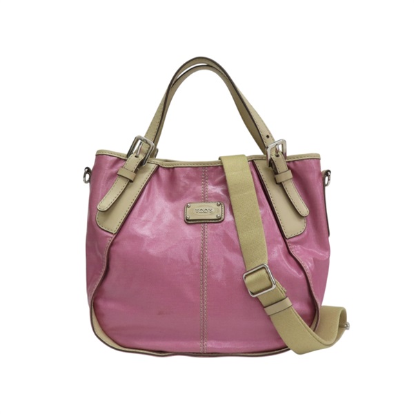 粉色 PVC G-Line-Sacca Piccola 兩用包【TOD'S 托德斯】