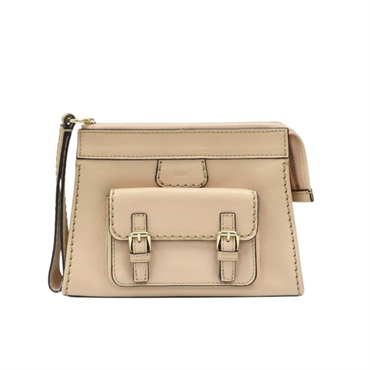 膚色牛皮 Edith clutch 手拿包 CHC21WP167F43【Chloe 克羅伊】 CHC21WP167F43