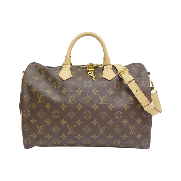 棕色 原花帆布 Speedy 35 兩用包 M46981【LOUIS VUITTON LV 路易威登】 M46981