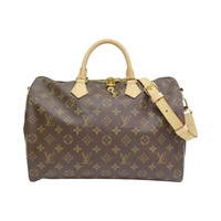 棕色 原花帆布 Speedy 35 兩用包 M46981【LOUIS VUITTON LV 路易威登】 M46981