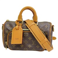 棕色 原花帆布 Keepall 25 Cargo 兩用包 M14981【LOUIS VUITTON LV 路易威登】 M14981
