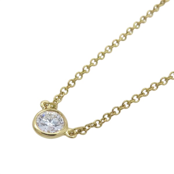 18K黃金 By The Yard 1PD 項鍊【Tiffany & Co 蒂芬妮】