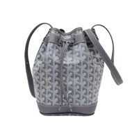 灰色帆布 Petit Flot 肩背包 PEFLOTPMLTY51CL51P【GOYARD 高雅德】 PEFLOTPMLTY51CL51P