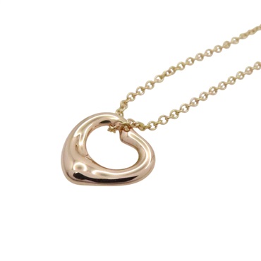18K玫瑰金 Open Heart 項鍊【Tiffany & Co 蒂芬妮】 60957398