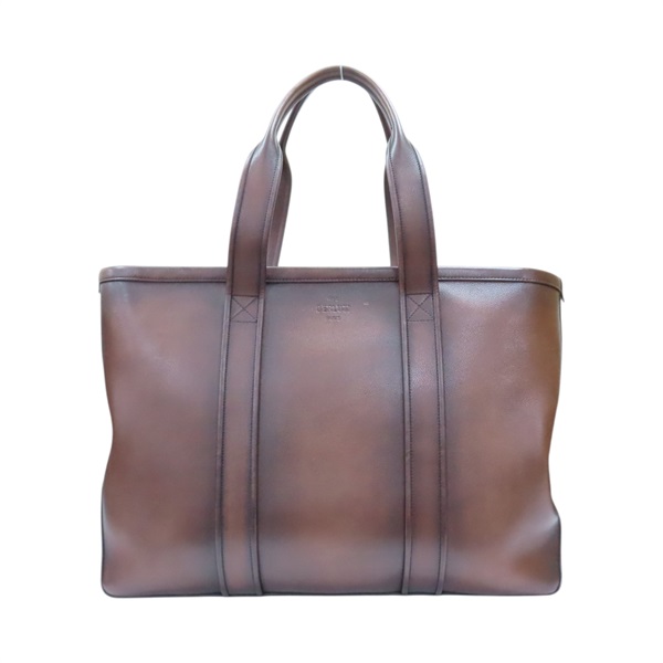 棕色 牛皮 大型 手提袋【Berluti 伯魯提】