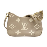 灰色 原花 牛皮 壓紋 Boulogne PM 兩用包【LOUIS VUITTON LV 路易威登】 M13224