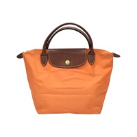 橘色尼龍 Le Pliage 手提包 1621089017【Longchamp 瓏驤】 1621089017